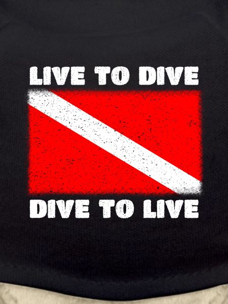 Taucher Scuba Diving Spruch