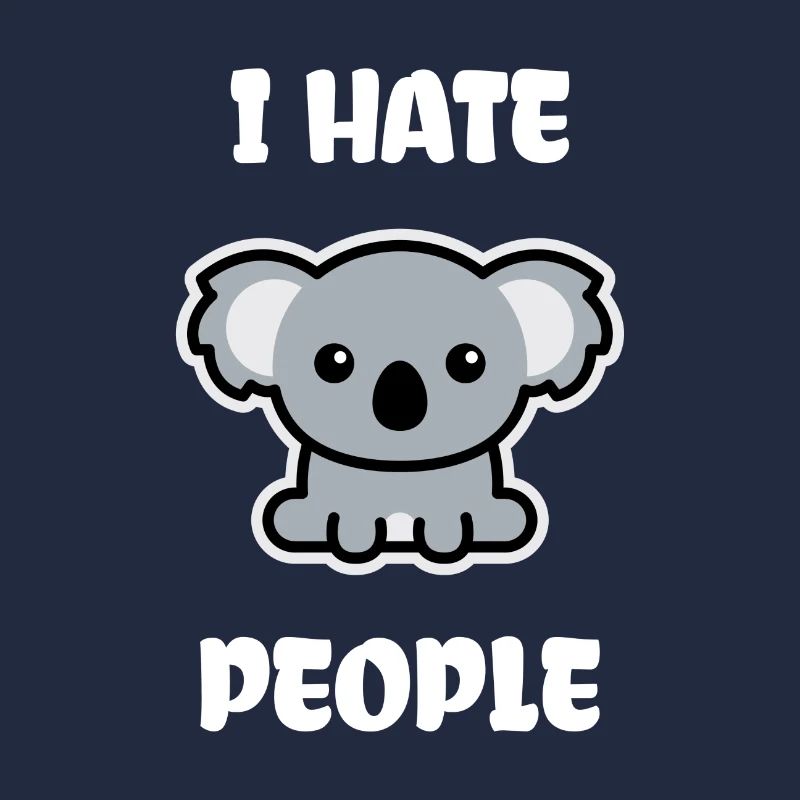 Koala Bear I Hate People