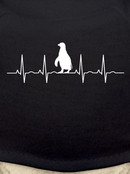 Penguin heartbeat EKG