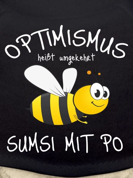 Optimistischer Bienen-Charme