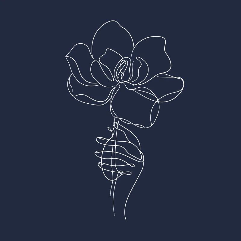 Blume in Hand