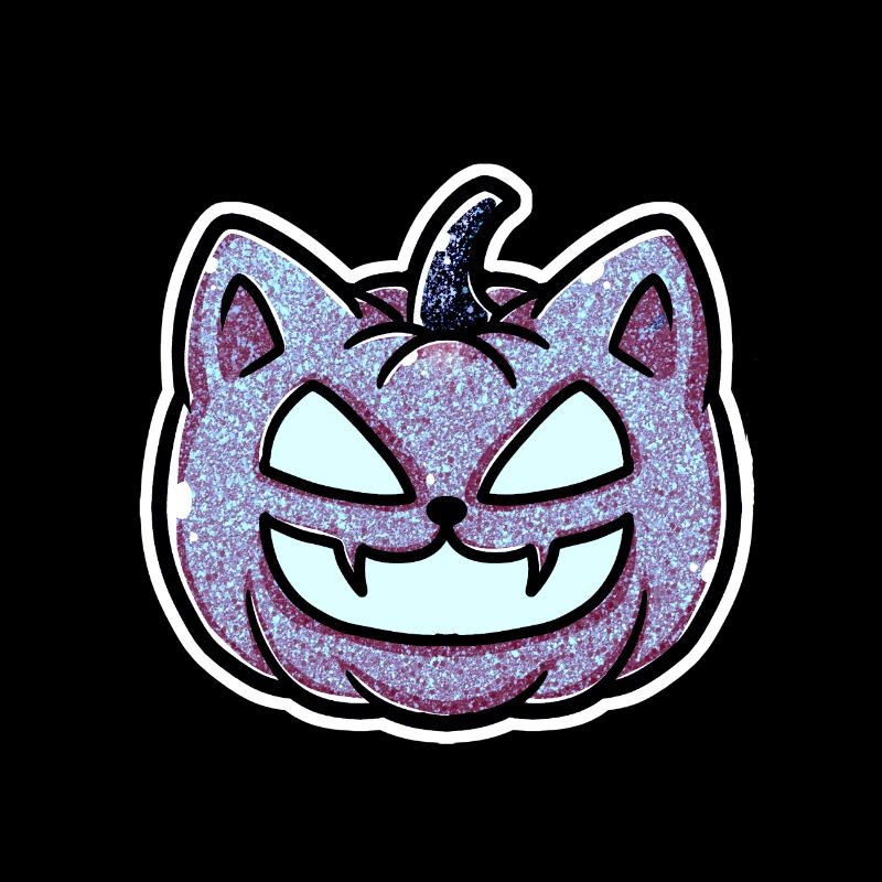 Halloween Cat Pumpkin Lantern