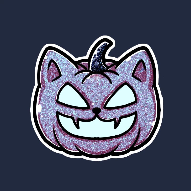 Halloween Cat Pumpkin Lantern