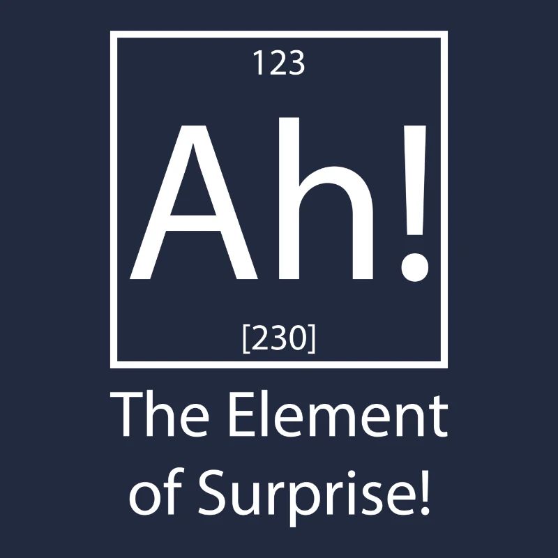 Chemistry elements saying chemist gift