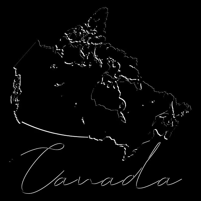 Canada map - shadow EN