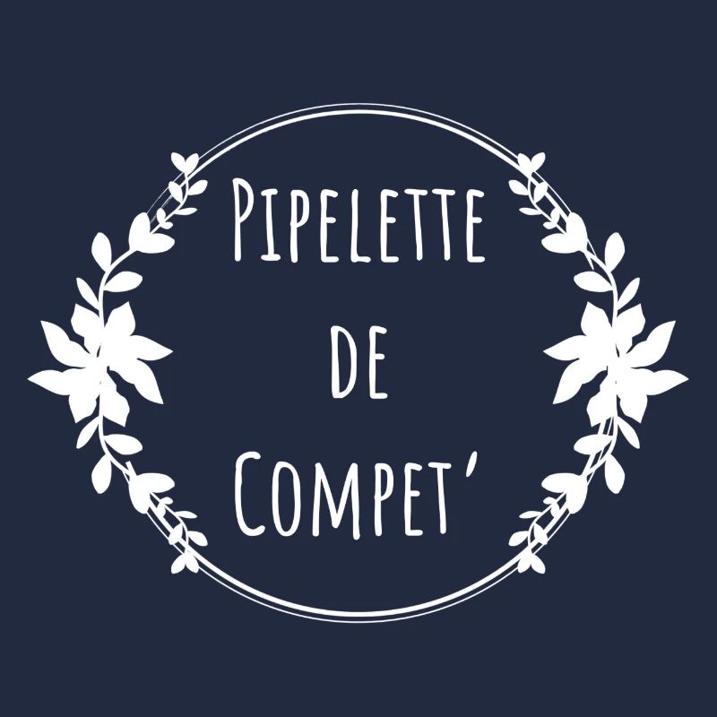 Pipelette de compet' blanc