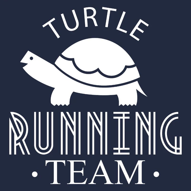 Tortue course course coureur coureur course Jogger