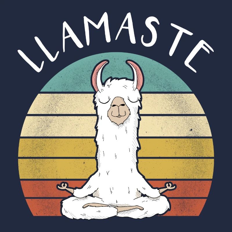 Llamaste - Funny Retro Llama Alpaca Lovers Gift