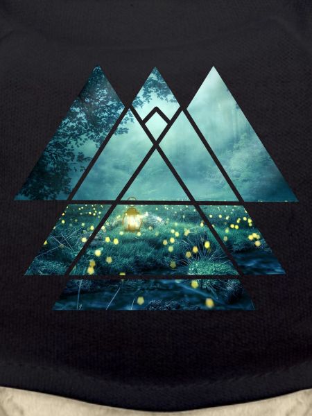 Abstract Forest Art