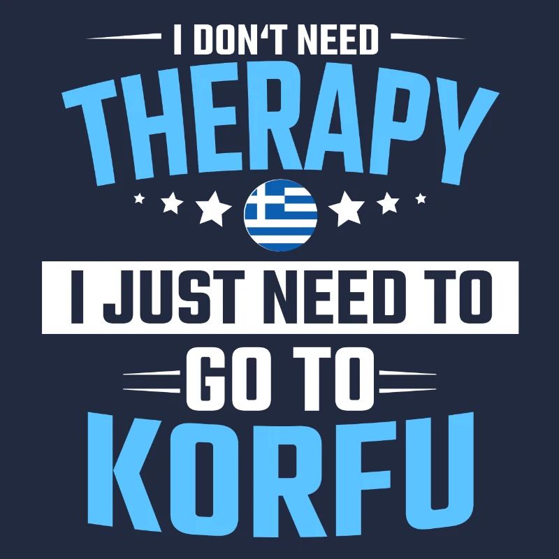Corfu Greece Design Gift Idea