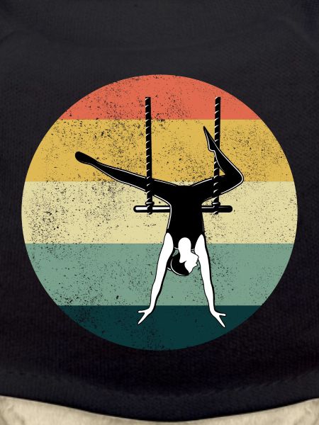 Static Trapeze Artist Circus Gymnastics Vintage