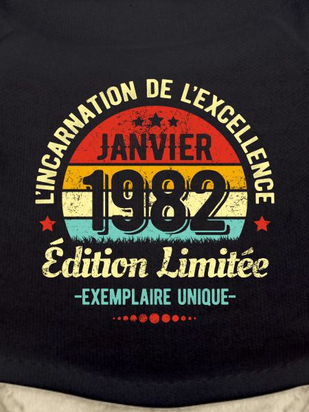 MILLÉSIME JANVIER 1982 ÉDITION LIMITÉE