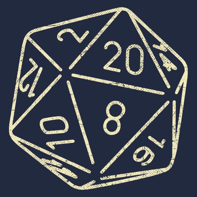 Jeu de société de dés 20 Sides Dungeons RPG Dragon