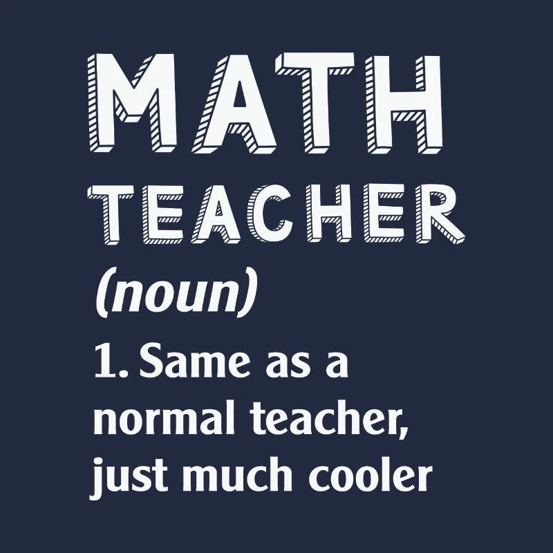Citation de mathématiques Définition de professeur de mathématiques École drôle