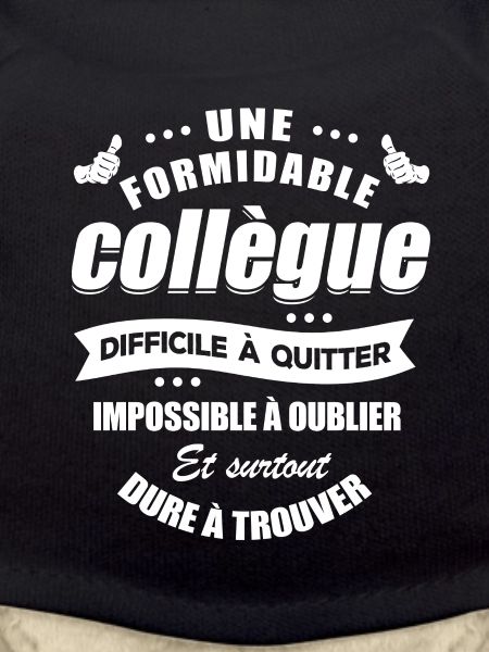 MEILLEURE COLLÈGUE IMPOSSIBLE À OUBLIER