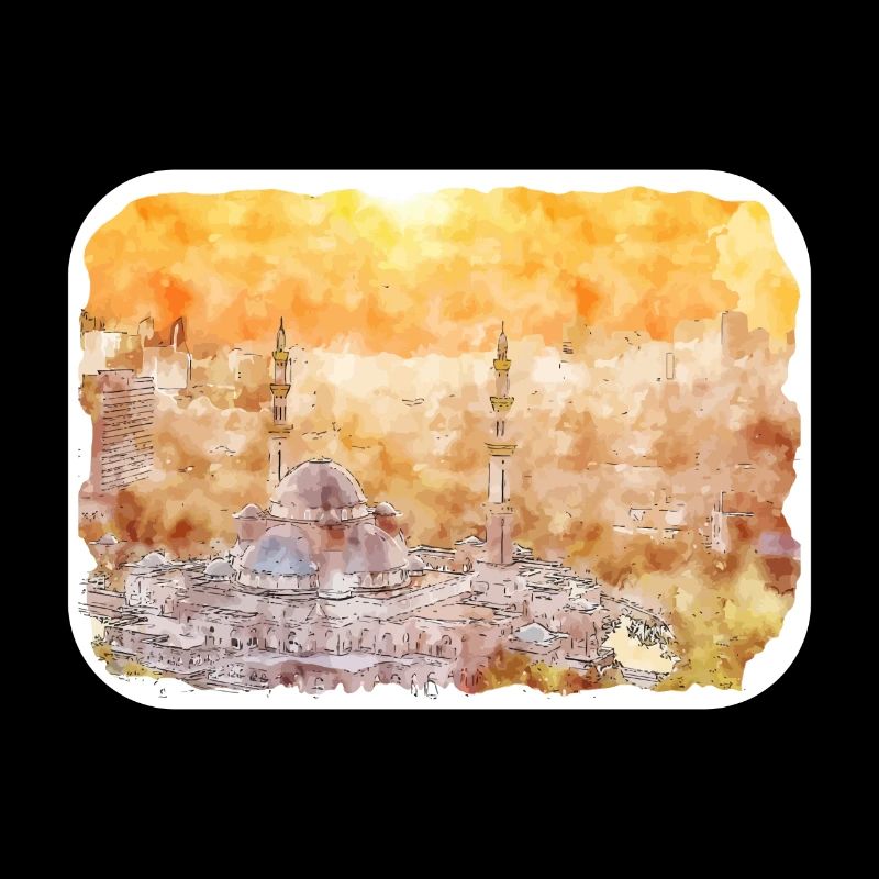 Malaisie Aquarelle Esquisse Dessinée à la Main Illustration