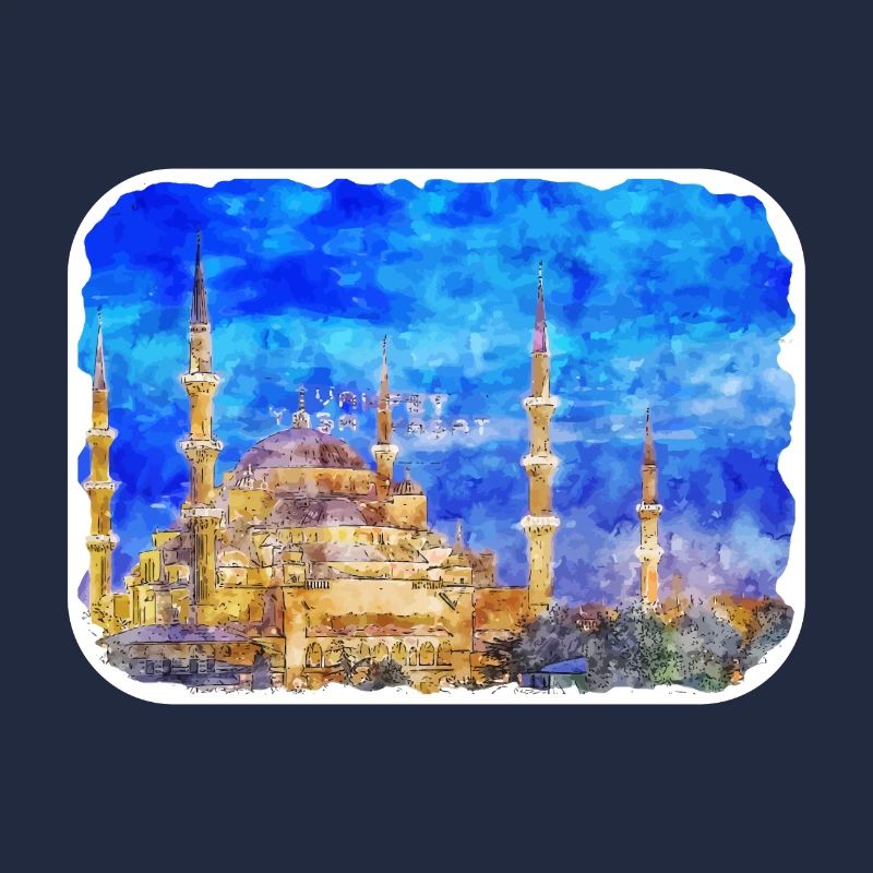 Dinde Aquarelle Esquisse Dessinée à la main Illustration