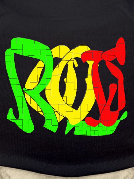 Rasta Farbblock Muster