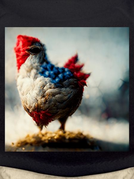 Abstract chicken fantasy