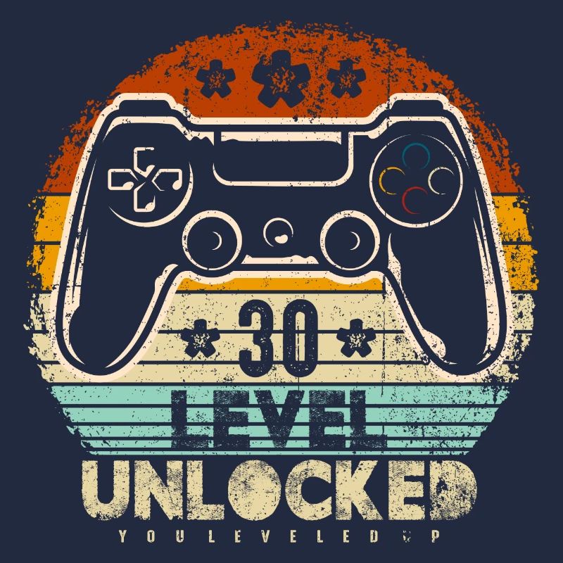 Dreißig entsperrter Retro-Controller