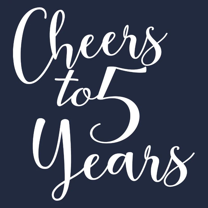 Vive le 5e anniversaire de 5 ans
