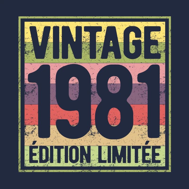 VINTAGE 1981 EDITION LIMITEE