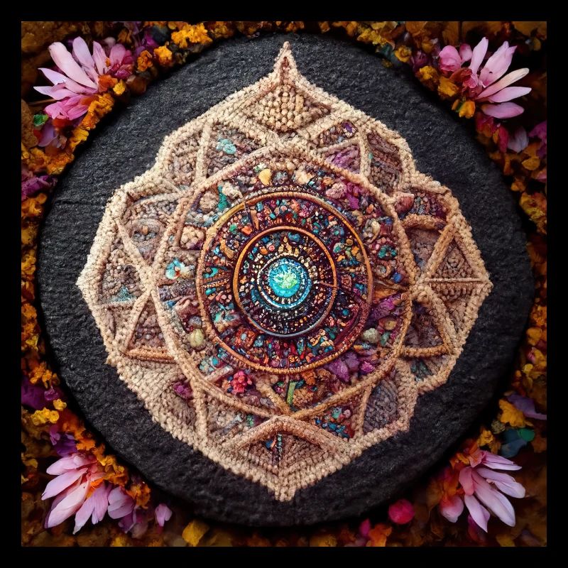 Boho Mandala Abstract