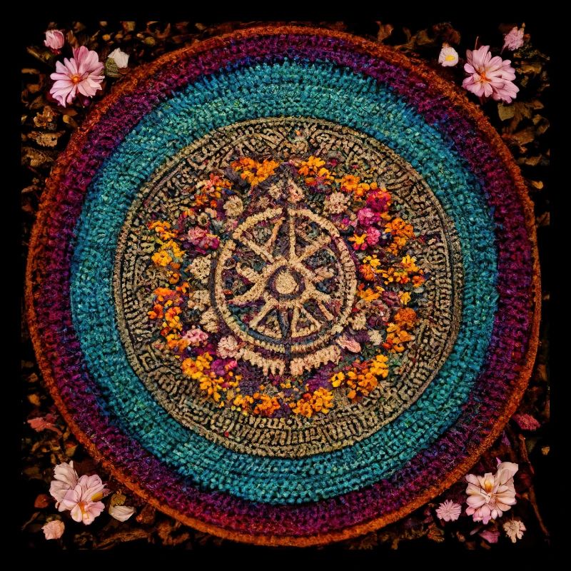 Boho Mandala Abstract
