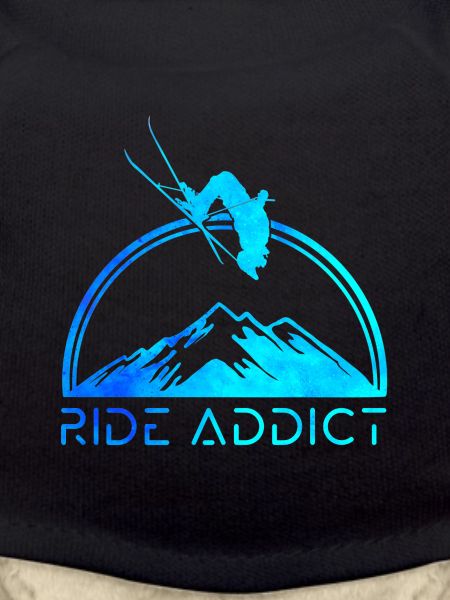 Ski ride addict