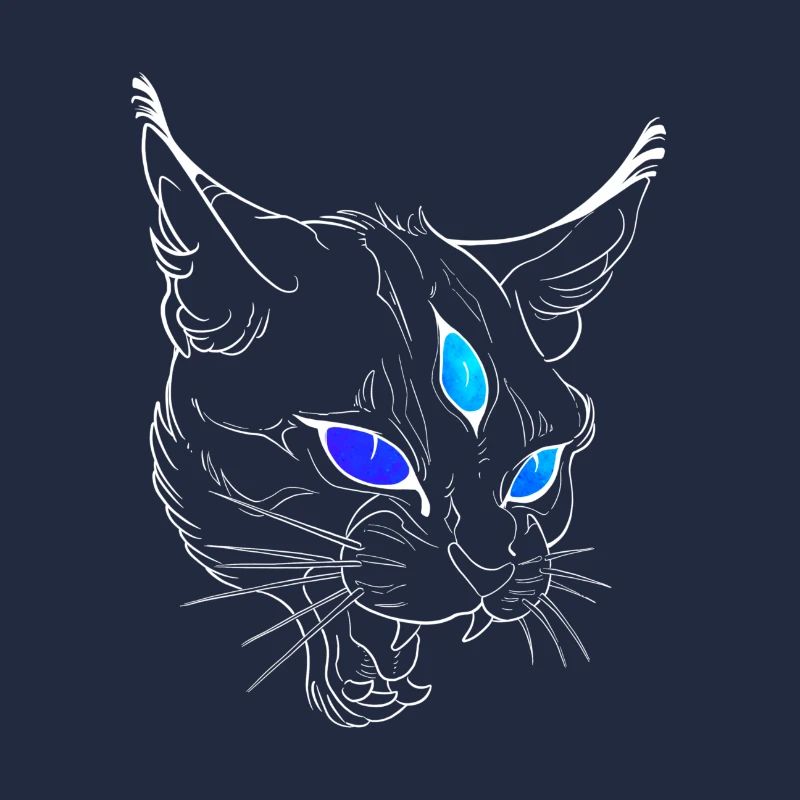 Böse Katze