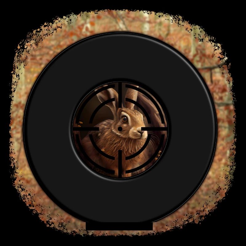 Hare in a hunter's scope