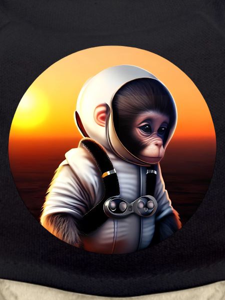 Affe Astronaut