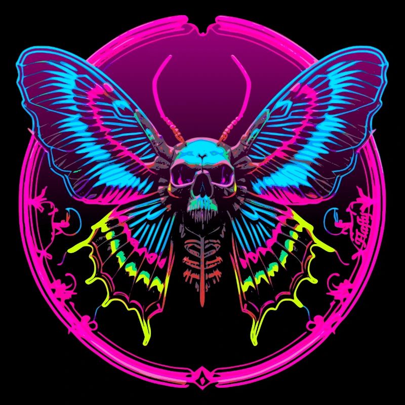 Crâne Papillon