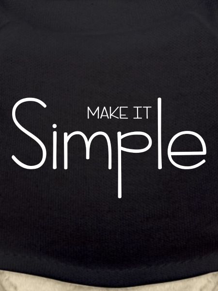 Make it Simple