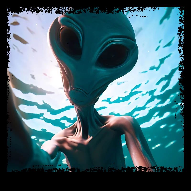 Alien Selfie - Unterwasserabenteuer