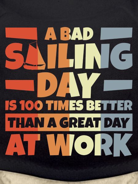 Segelboot Spruch