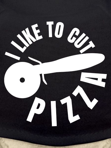 I like to slice pizza
