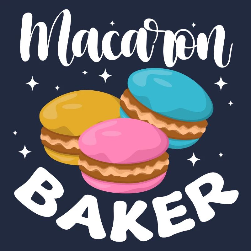 macaron baker Design for a baking fan