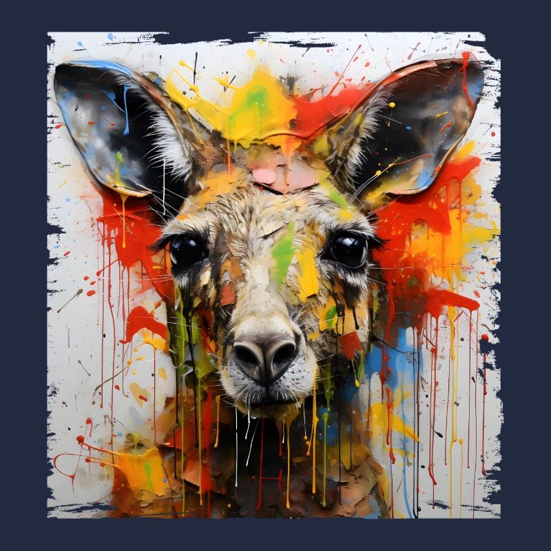 Graffiti kangourou