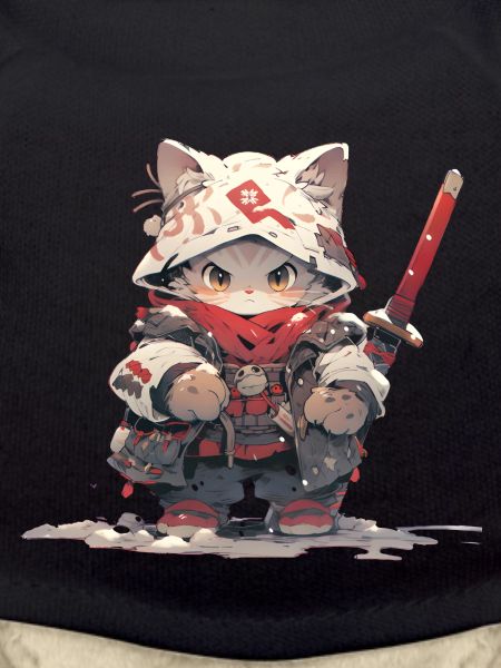 Cute Cat Samurai