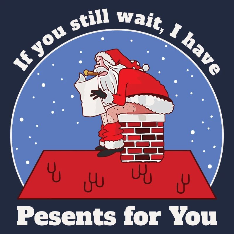 Lustige Weihnachtsmann