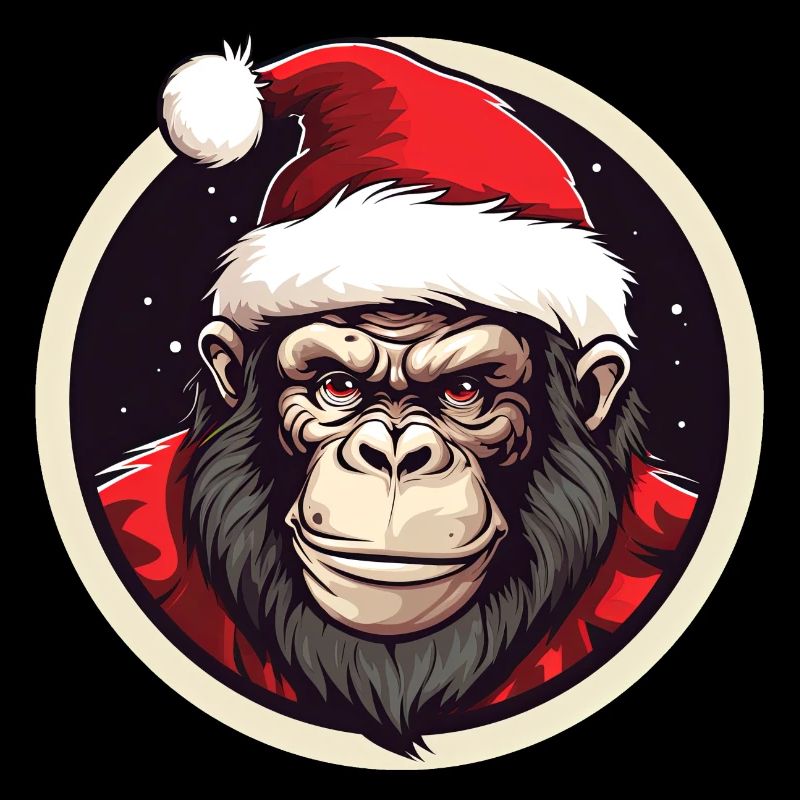 Orang Utan Weihnachten