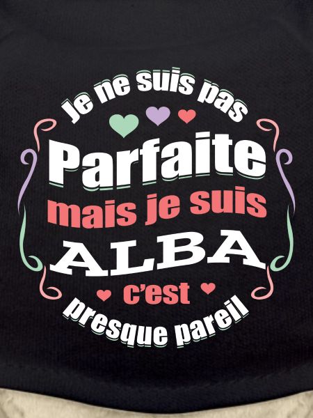 ALBA PARFAITE - PRENOM ALBA