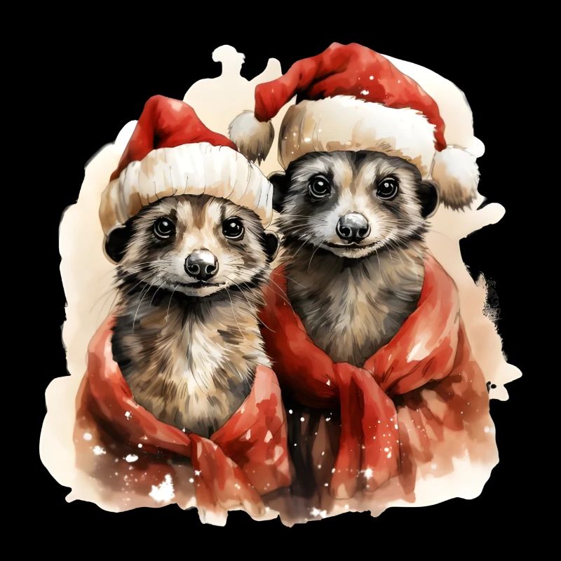 Suricate de Noël