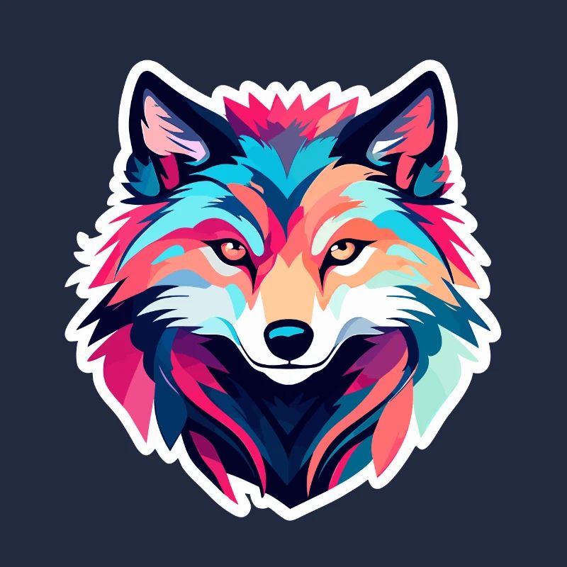Wolf Zeichnung