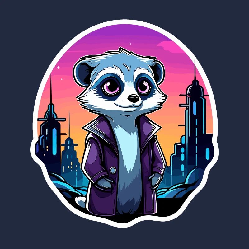 Dessin de suricate