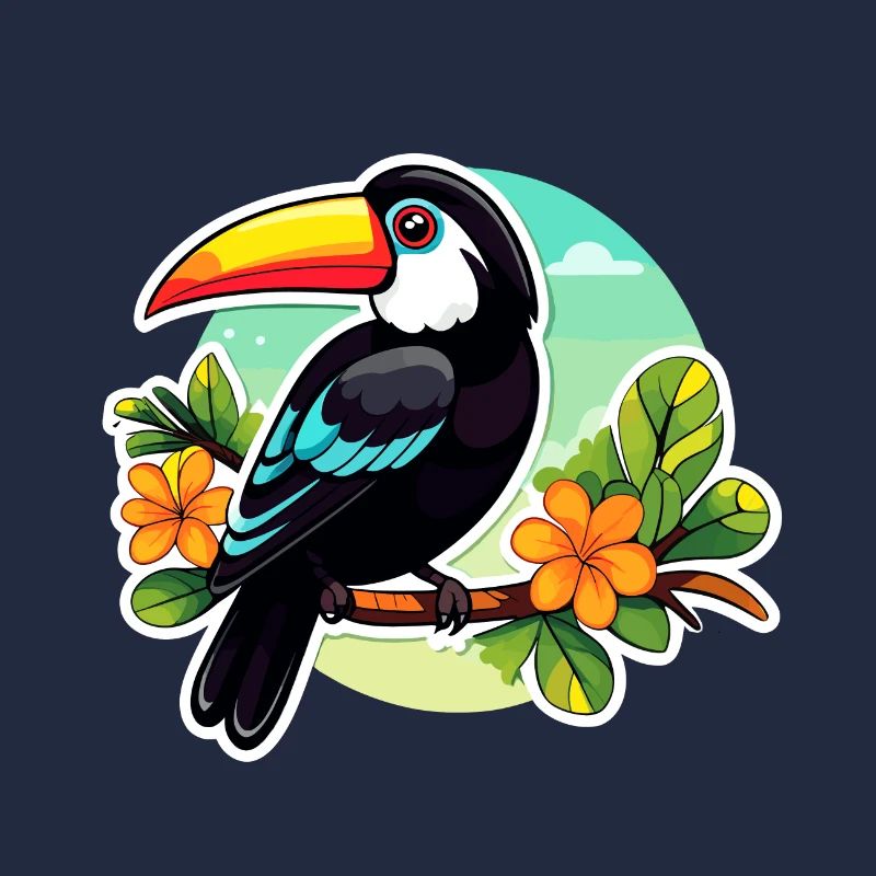 Tukan Vogel Illustration
