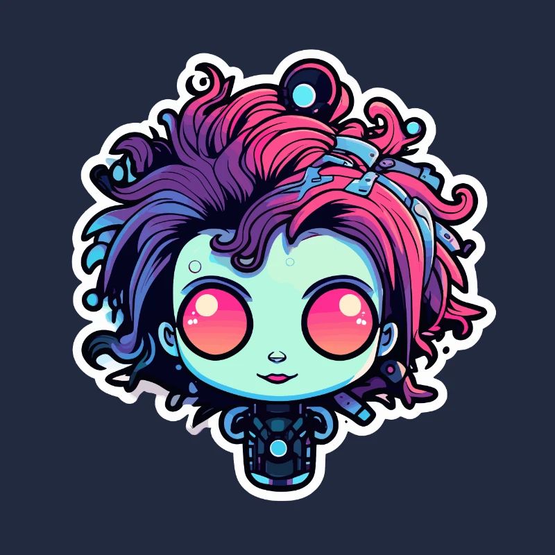 Illustration de zombie mignon