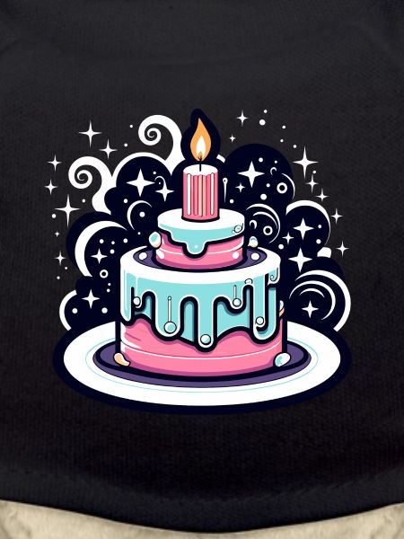 Birthday Cake Illustration