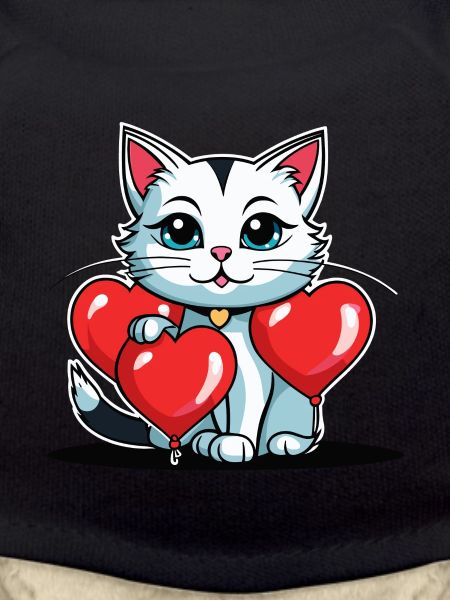 Coeur de chat - Saint-Valentin